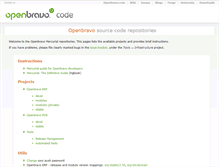 Tablet Screenshot of code.openbravo.com